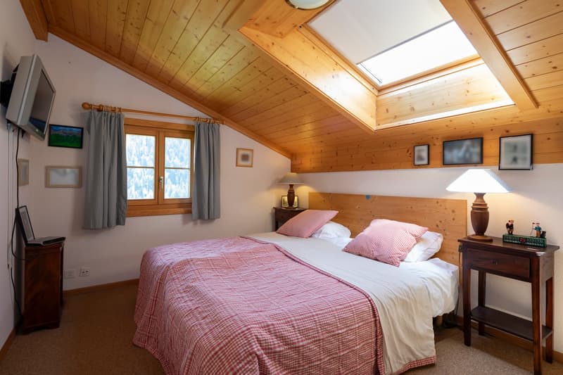 Duplex 5 pièces dans un endroit très calme et offrant une vue magnifique sur les montagnes. (17)