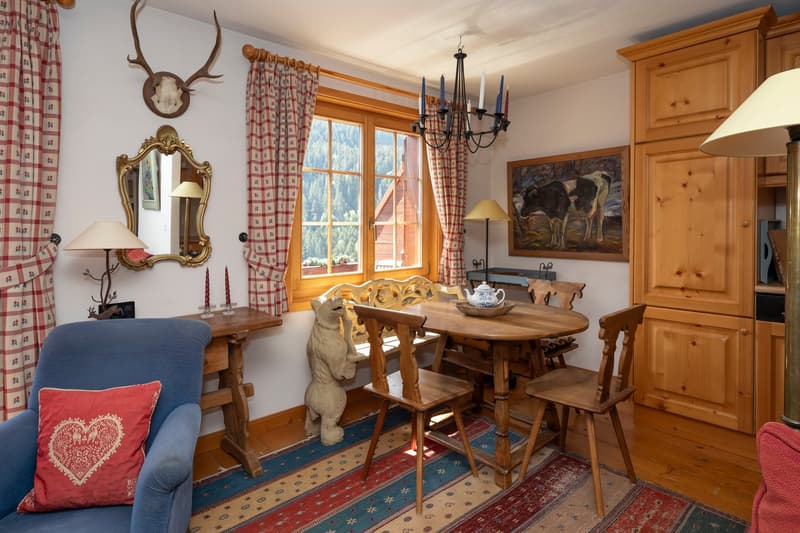 Duplex 5 pièces dans un endroit très calme et offrant une vue magnifique sur les montagnes. (11)