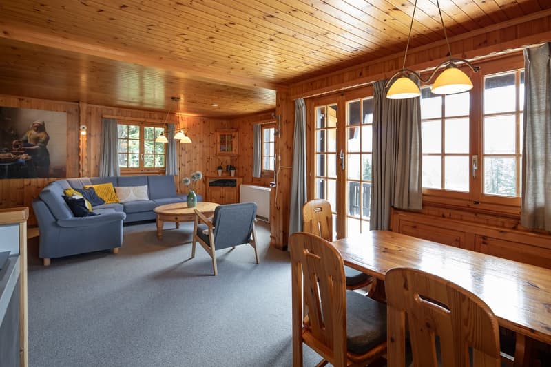 Chalet ski-in-ski-out mit zwei Privatparkplätze (11)