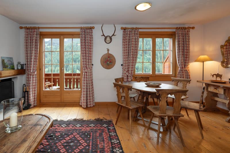Duplex 5 pièces dans un endroit très calme et offrant une vue magnifique sur les montagnes. (11)