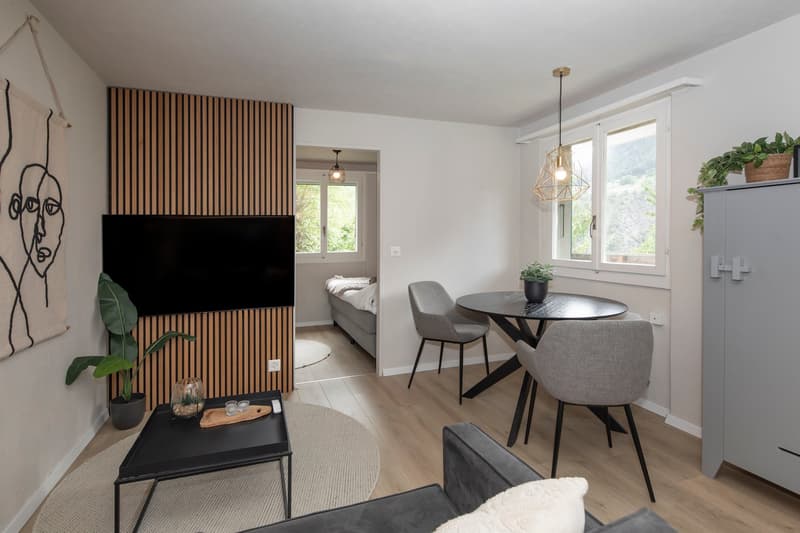 Renoviertes und bezugsfertiges Chalet mit Sauna und der Option zum Kauf einer eigenen Privatgarage (24)