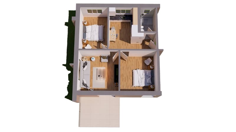 Charmant appartement 3.5 pièces avec vue panoramique à Sonceboz-Sombeval (14)