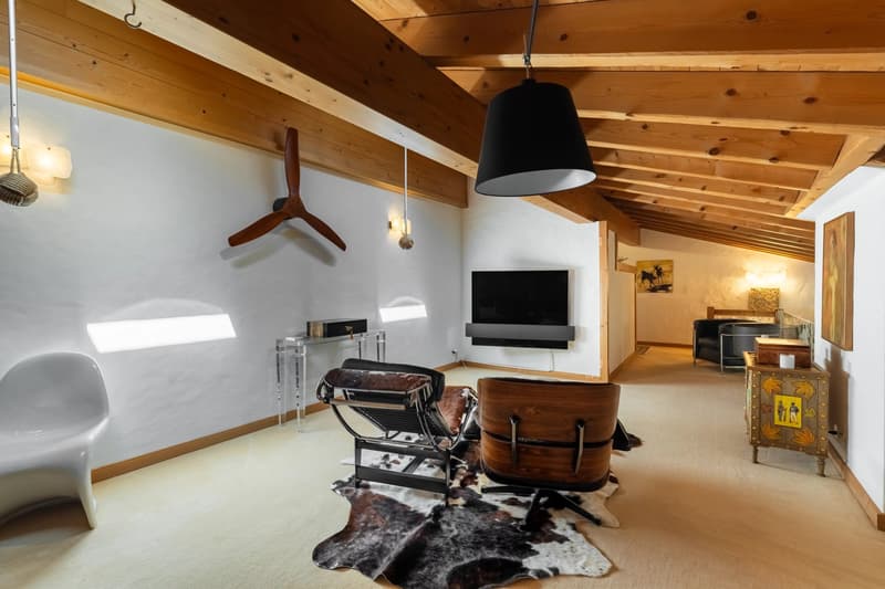 Un duplex eccezionale nel cuore delle montagne. (6)