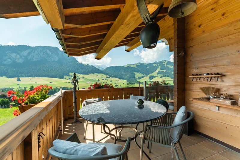 Un duplex eccezionale nel cuore delle montagne. (12)
