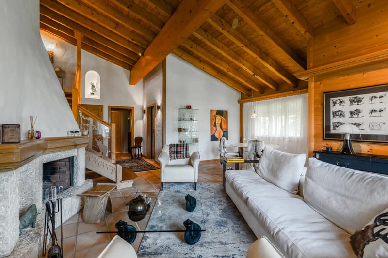 Un duplex eccezionale nel cuore delle montagne. (2)