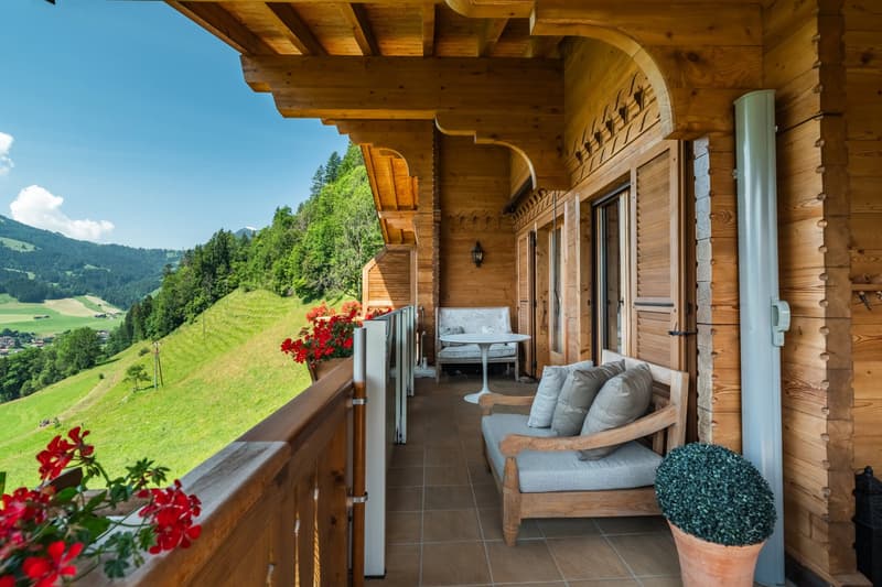 Un duplex eccezionale nel cuore delle montagne. (13)