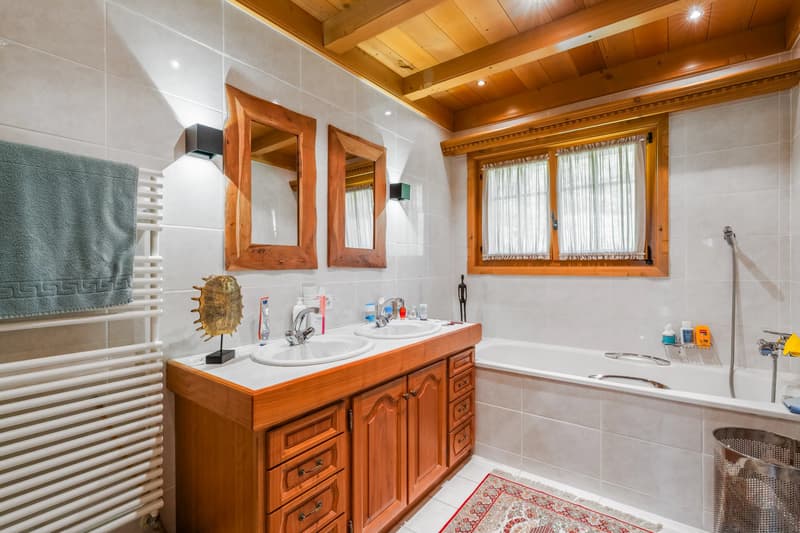 Un duplex eccezionale nel cuore delle montagne. (10)