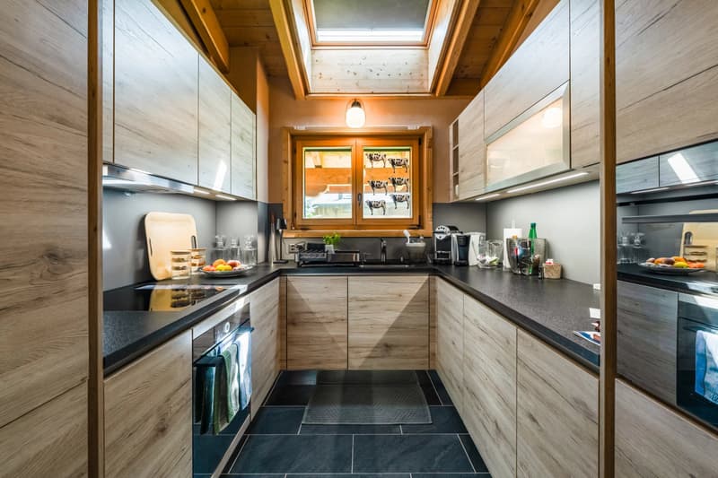 Un duplex eccezionale nel cuore delle montagne. (3)