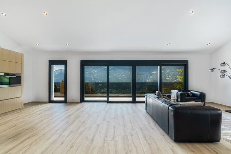 Nuovo chalet a Crans-Montana con vista panoramica. (7)