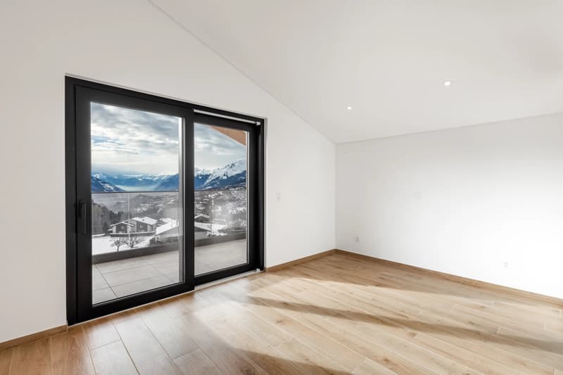 Eleganza contemporanea a Lens con un panorama montuoso spettacolare (11)