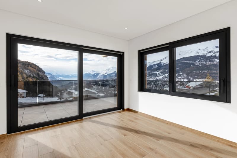 Eleganza contemporanea a Lens con un panorama montuoso spettacolare (8)