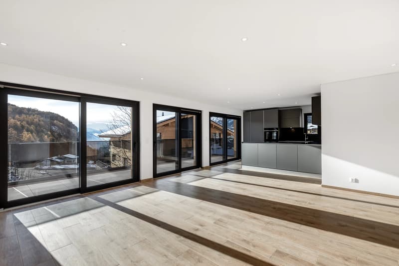 Chalet à Lens où le confort contemporain rencontre l'art de vivre alpin (4)