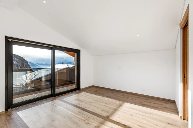 Chalet à Lens où le confort contemporain rencontre l'art de vivre alpin (8)