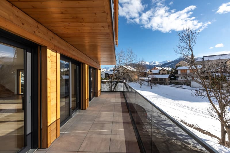 Chalet à Lens où le confort contemporain rencontre l'art de vivre alpin (3)