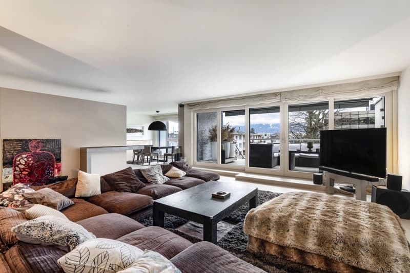 Duplex apartment with terrace and garden in Pully Sud (2)