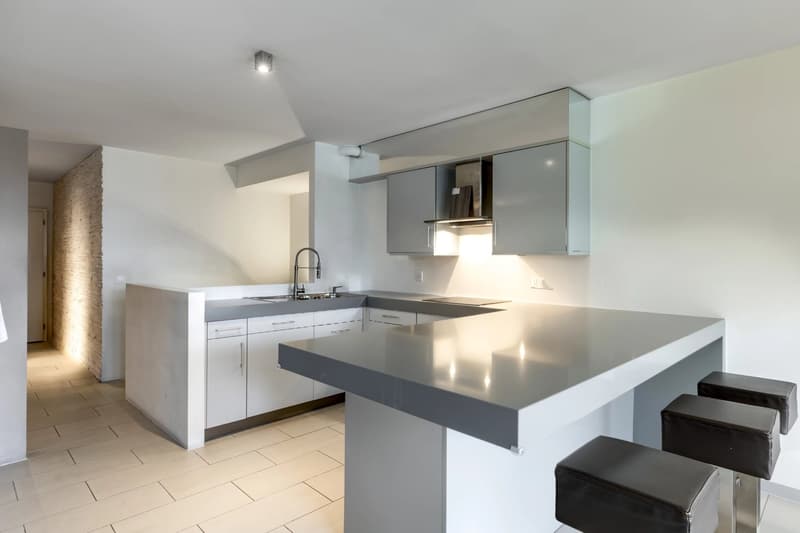 Duplex apartment with terrace and garden in Pully Sud (5)
