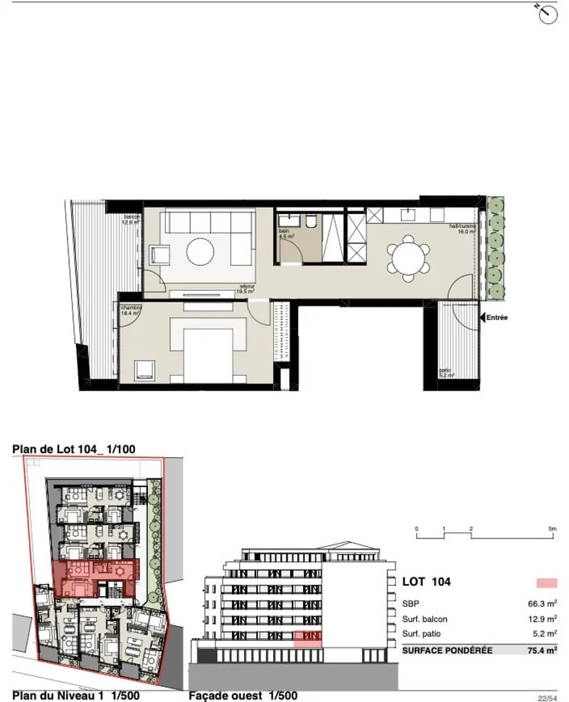 Résidence Victoria: 2.5-room apartment (2)
