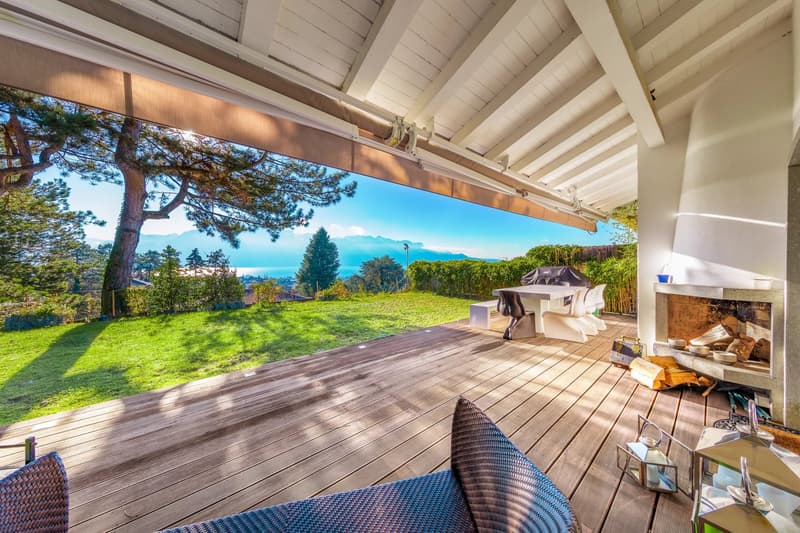 Villa eccezionale con vista panoramica sul Lago di Ginevra e le Alpi a Vevey (11)