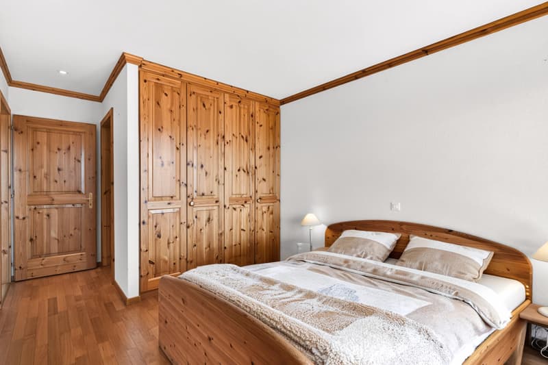 Bright apartment with panoramic views of the Alps and the Rhône Valley (7)