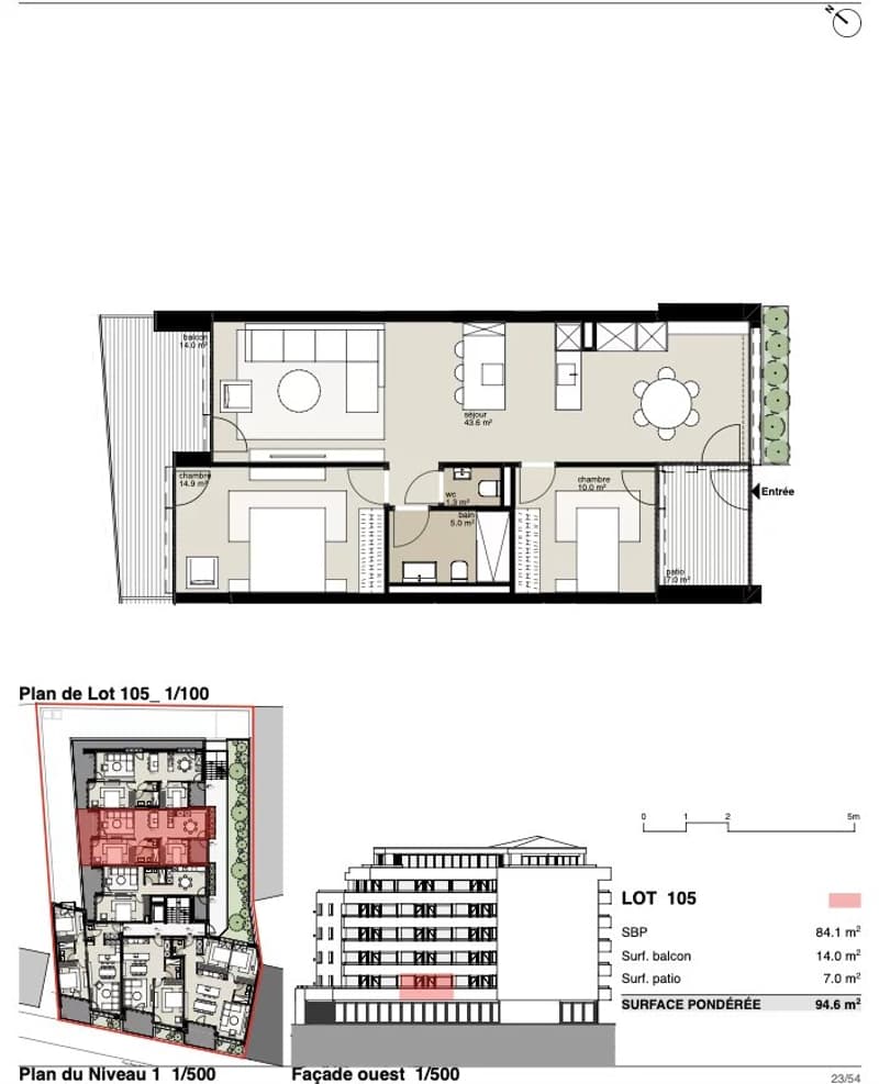 Résidence Victoria: 3.5-room apartment (2)