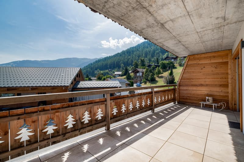 Appartamento elegante di 3,5 locali con balcone nel cuore di Nendaz (9)
