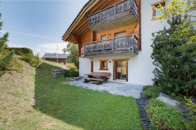 Appartamento elegante di lusso 4,5 locali con terrazza, giardino privato e vista panoramica sulle Alpi (12)