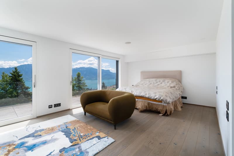 Exceptional Contemporary Villa with Panoramic Views over Lake Geneva and the Alps (5)