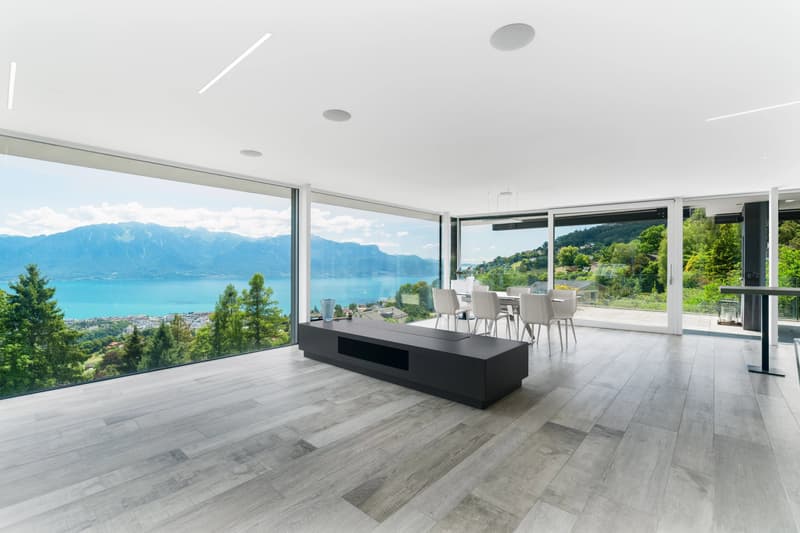 Exceptional Contemporary Villa with Panoramic Views over Lake Geneva and the Alps (2)