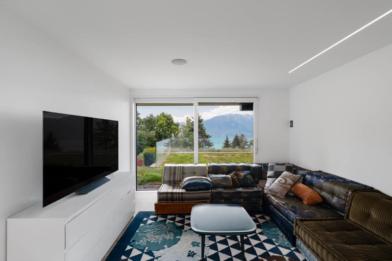 Exceptional Contemporary Villa with Panoramic Views over Lake Geneva and the Alps (9)
