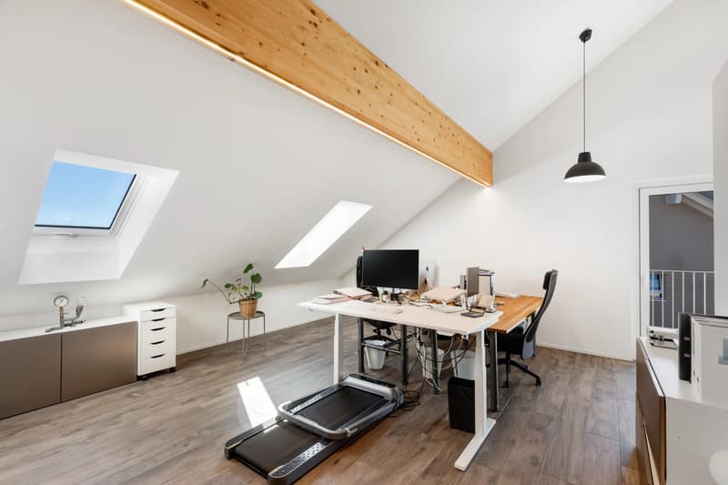 Bright Office with South-Facing Balcony and Lake Views (6)