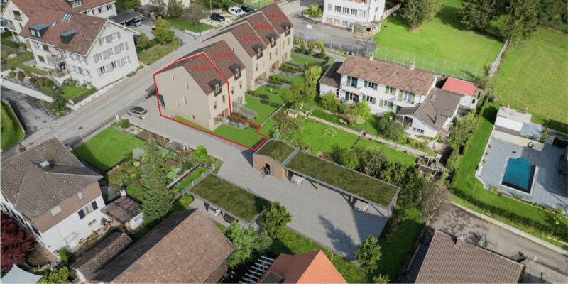 Casa a schiera moderna a Känerkinden con un concetto di vita ben pensato e uno spazio esterno ideale (Casa E) (3)