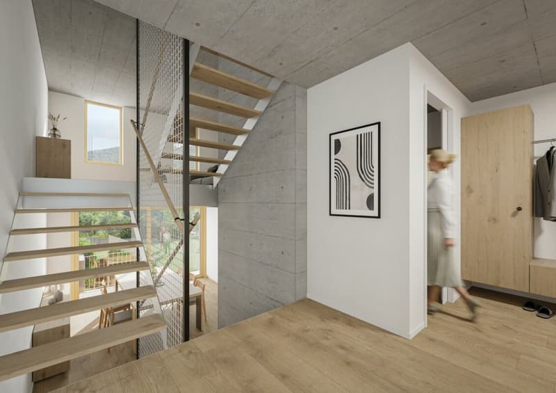 Casa a schiera moderna a Känerkinden con un concetto di vita ben pensato e uno spazio esterno ideale (Casa E) (7)