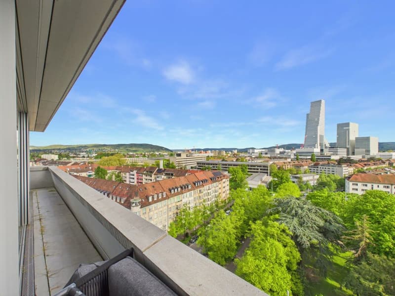 Vivere con stile sopra i tetti di Basilea - Appartamento 3.5 locali moderno con vista panoramica (5)
