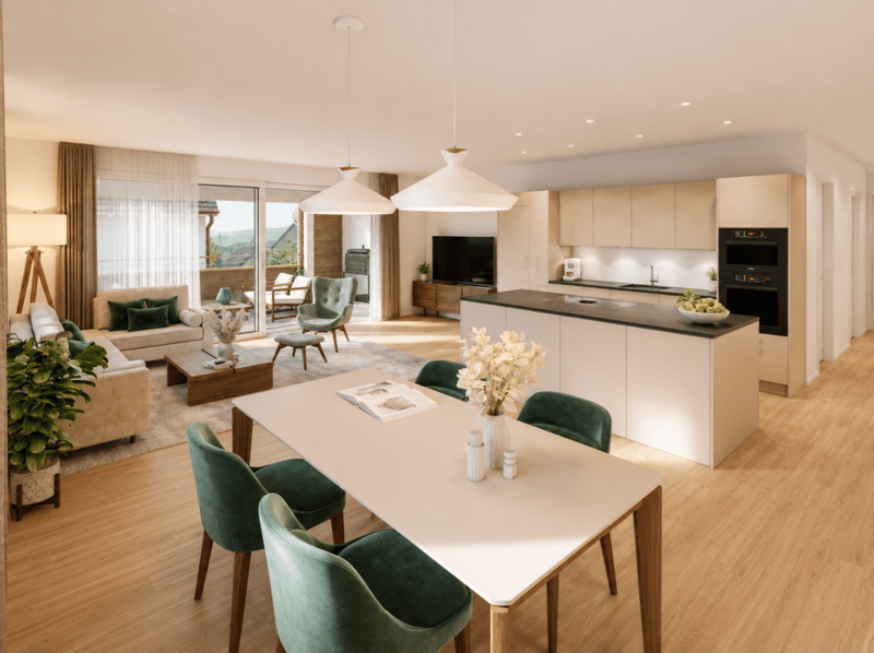 Letzte Gelegenheit! Elegante Dachwohnung auf zwei Etagen (2)