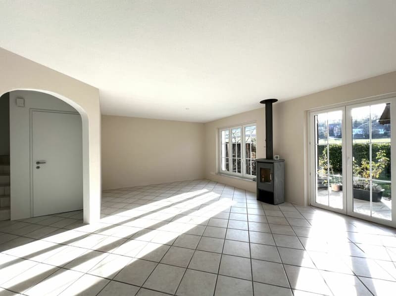 Spacious family house with garden and unobstructable view in Magden (1)