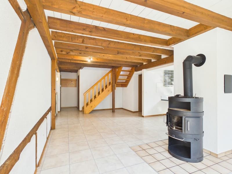 Duplex-Wohnung mit Garten im Zentrum von Windisch (1)