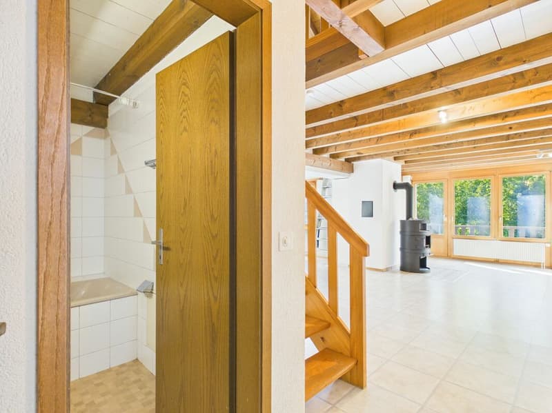 Duplex-Wohnung mit Garten im Zentrum von Windisch (3)