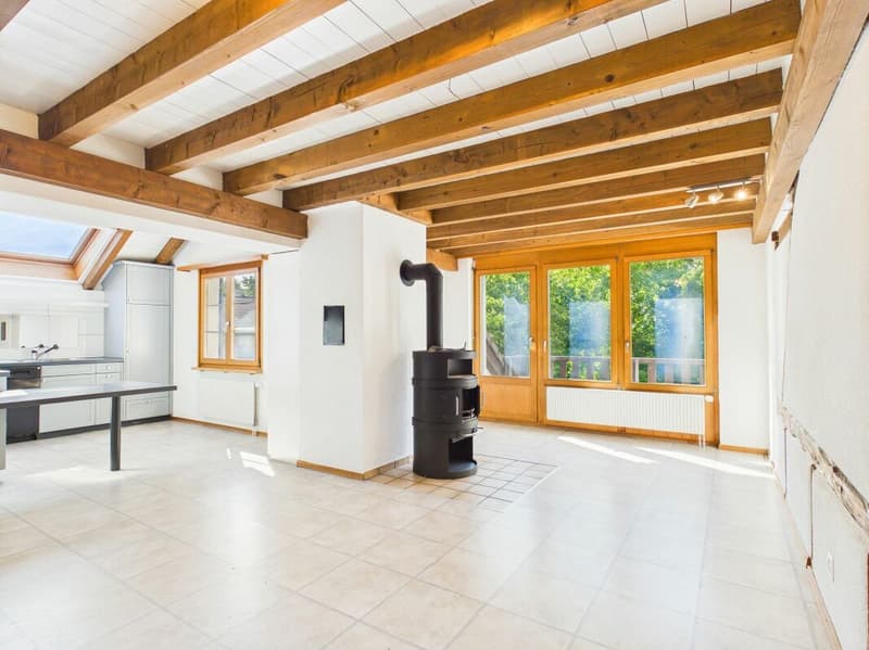 Duplex-Wohnung mit Garten im Zentrum von Windisch (2)