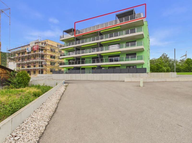 Appartamento attico esclusivo con grande terrazza e zona residenziale tranquilla (21)