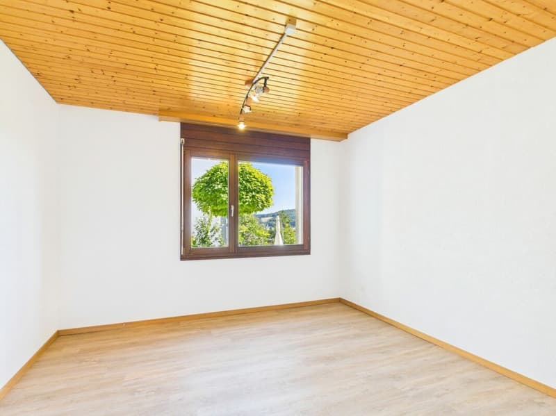 Charming 2.5-room apartment with winter garden, garden, and fireplace in Gränichen (7)