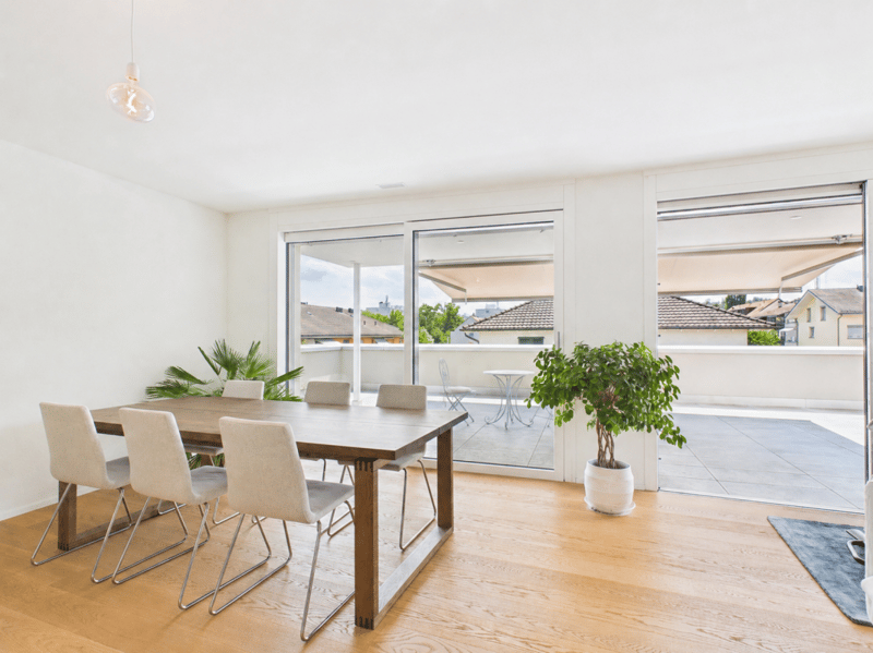 Exklusive 3.5-Zimmer-Attikawohnung mit grosszügigen Aussenflächen in Binningen (4)