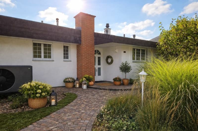Maison unifamiliale indépendante avec jardin d'hiver, cheminée et sauna dans un endroit calme (14)