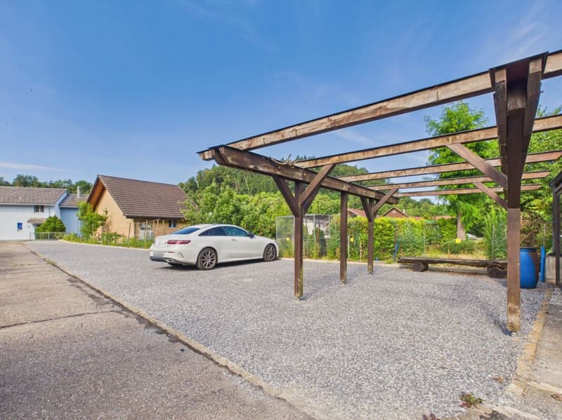 14 Aussenparkplätze an zentraler Lage in Hornussen - ab CHF 80.-/Monat (1)