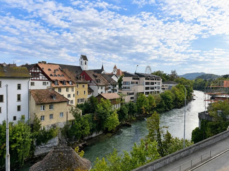 2.5-Zimmer-Wohnung mit Aare-, Berg- und Weitblick in Brugg (1)