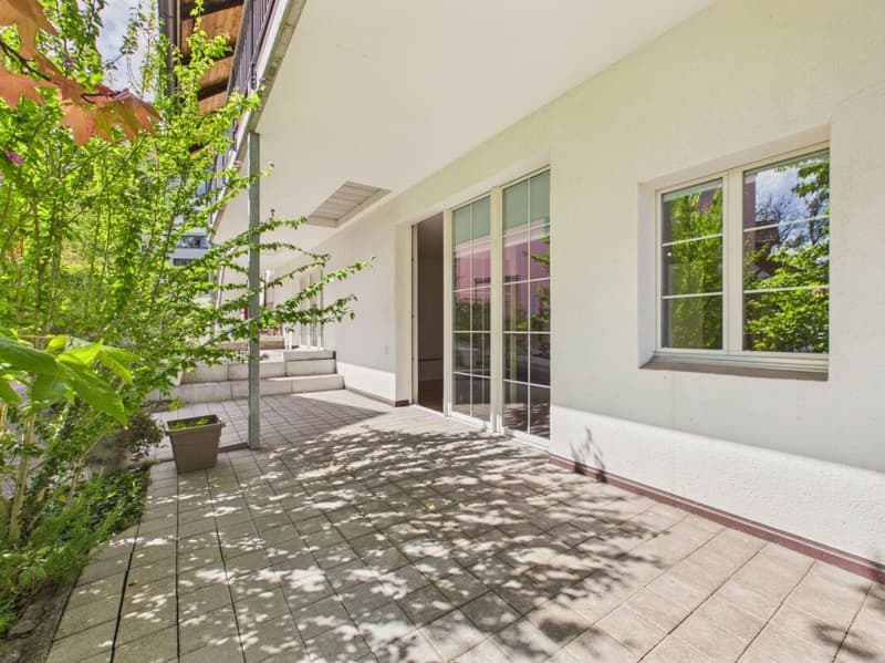 Überdachte Terrasse