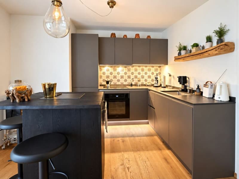 Hochwertige möblierte 2.5-Zimmer-Gartenwohnung an der Beckenhofstrasse in Zürich (5)