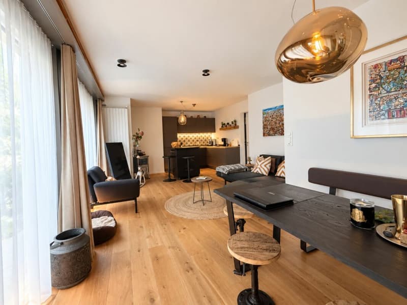 Hochwertige möblierte 2.5-Zimmer-Gartenwohnung an der Beckenhofstrasse in Zürich (1)