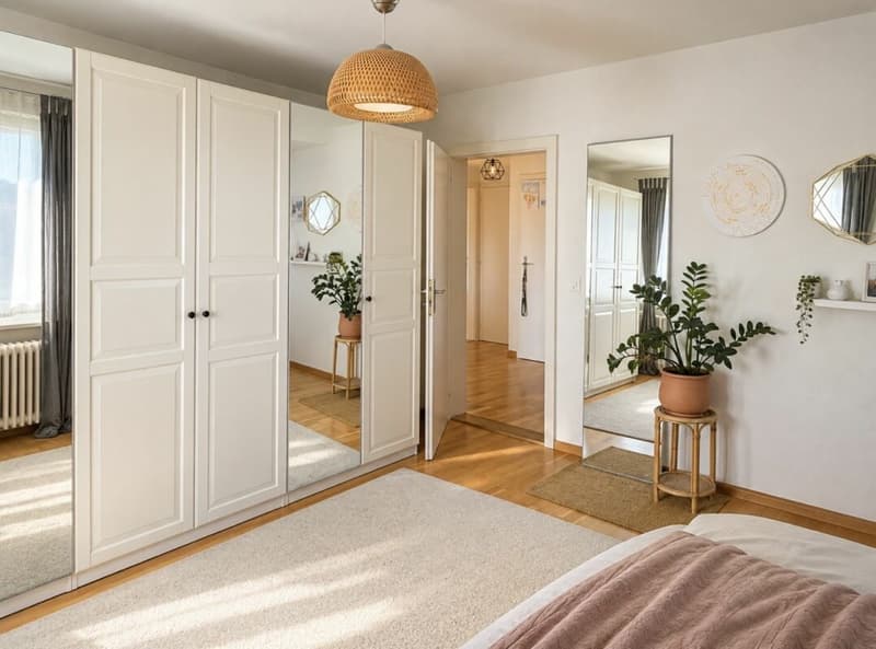 Ruhig wohnen, zentral verbunden - helle 4-Zimmer-Maisonette mit grossem Balkon in Muttenz (9)