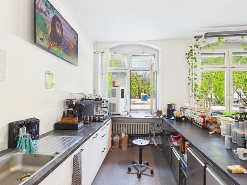 Attractive Café salon mit Blick auf den MFO- Park- Zürich-Oerlikon (10)
