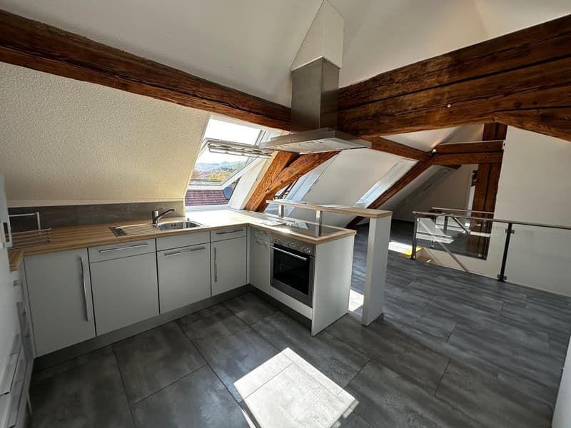 Appartement de 2,5 pièces en mansarde au cœur de Balsthal (2)